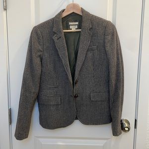 JCrew Boyfriend Blazer- Size 4 - Tweed